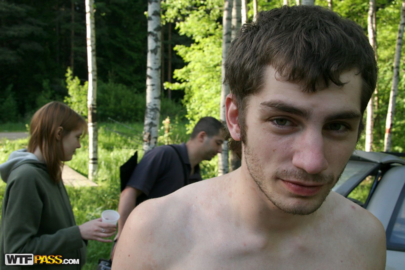 Pickup girl sex outdoor experience