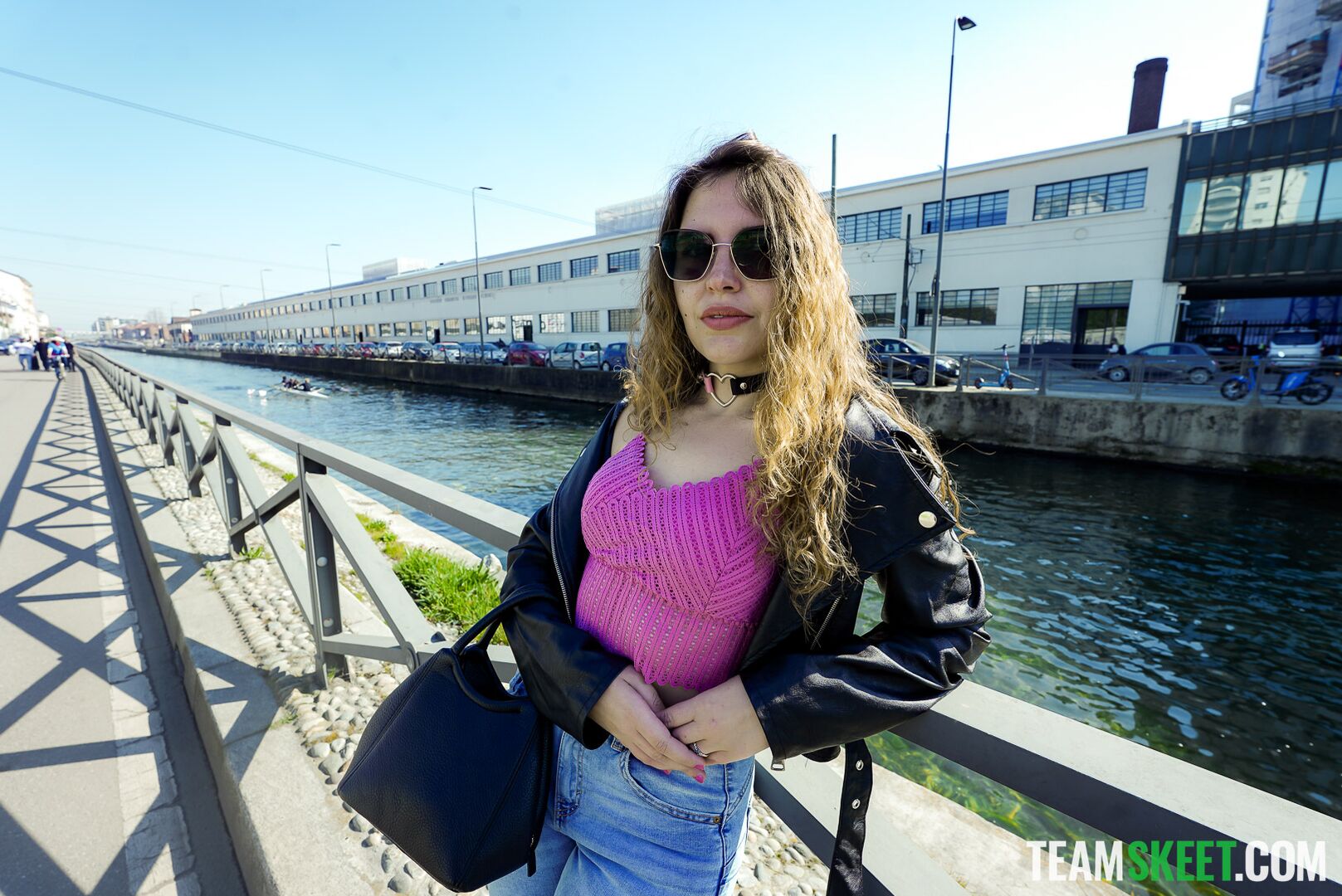 Her Italian Sounds Better When She's Riding His Dick (Miriam More's Debut Scene)