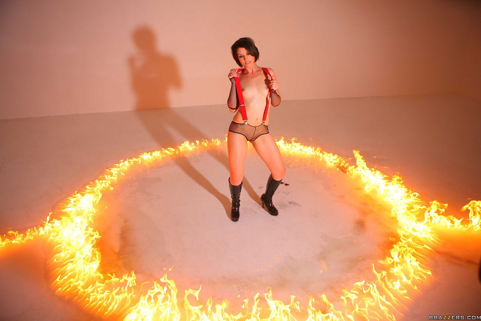 Fancy Fire Woman