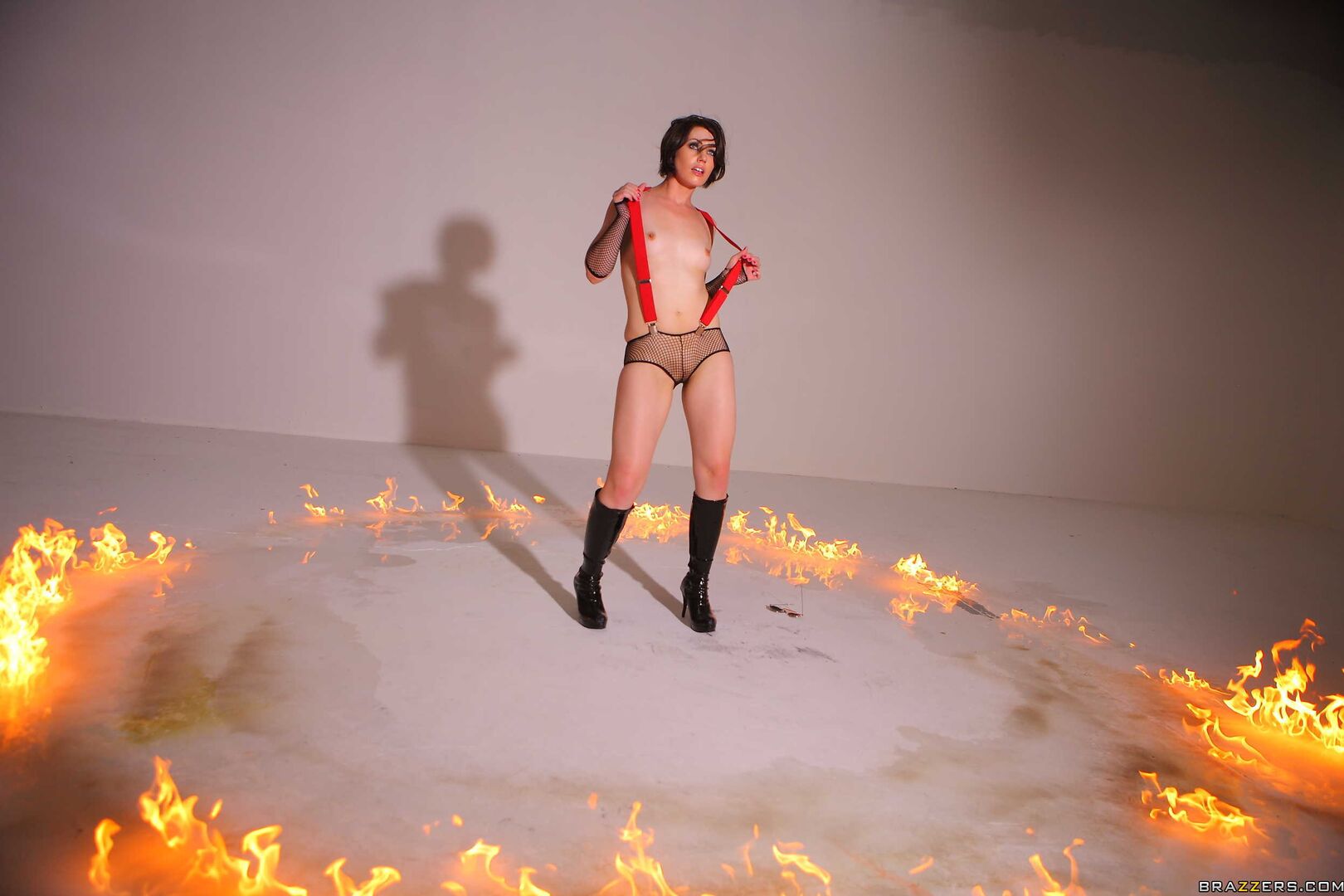Fancy Fire Woman