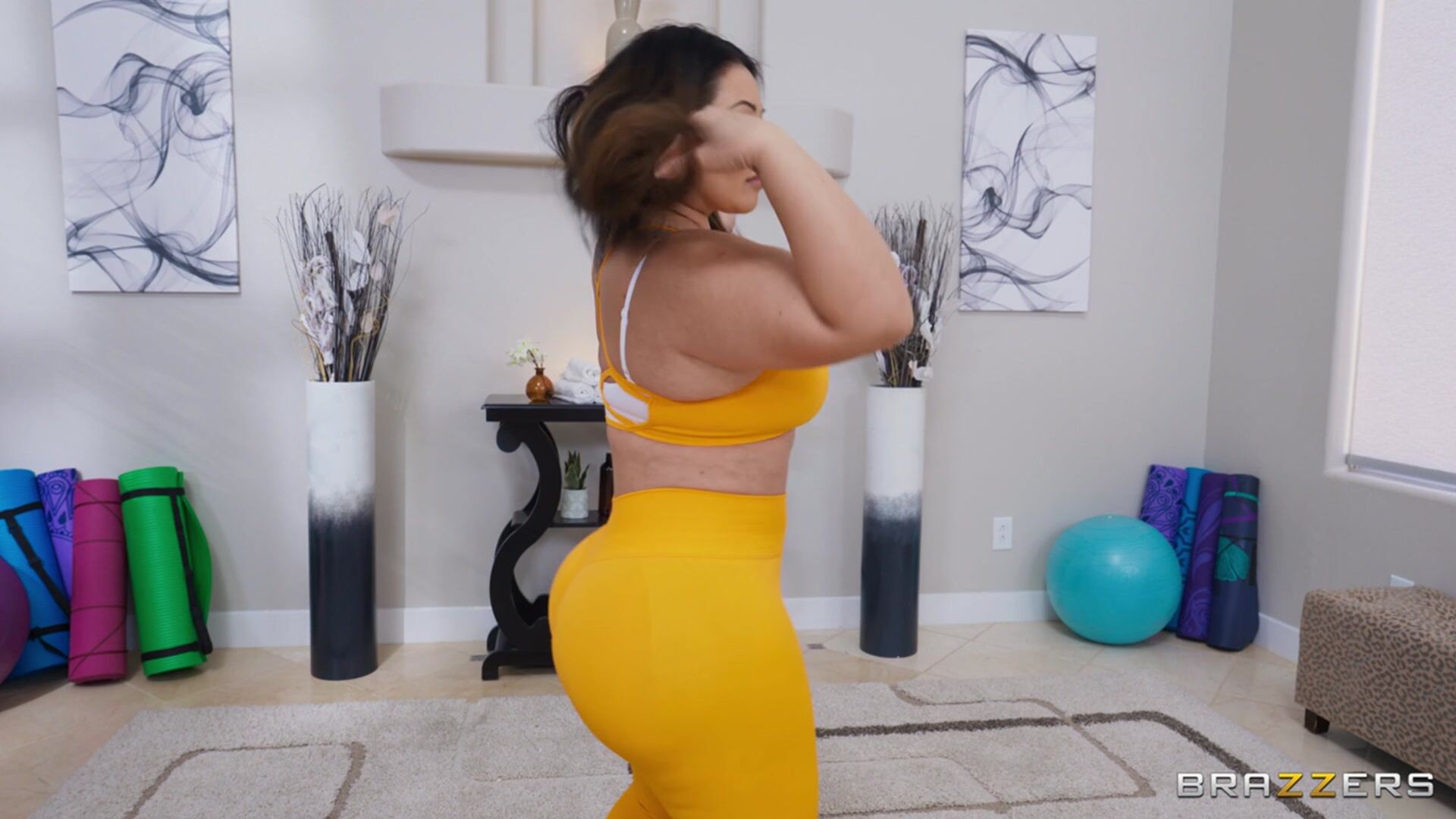 Stretched Out And Oiled Up