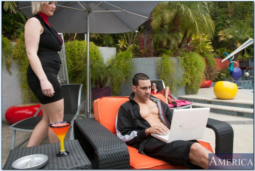 Anissa Kate fucking in the ottoman with her big ass