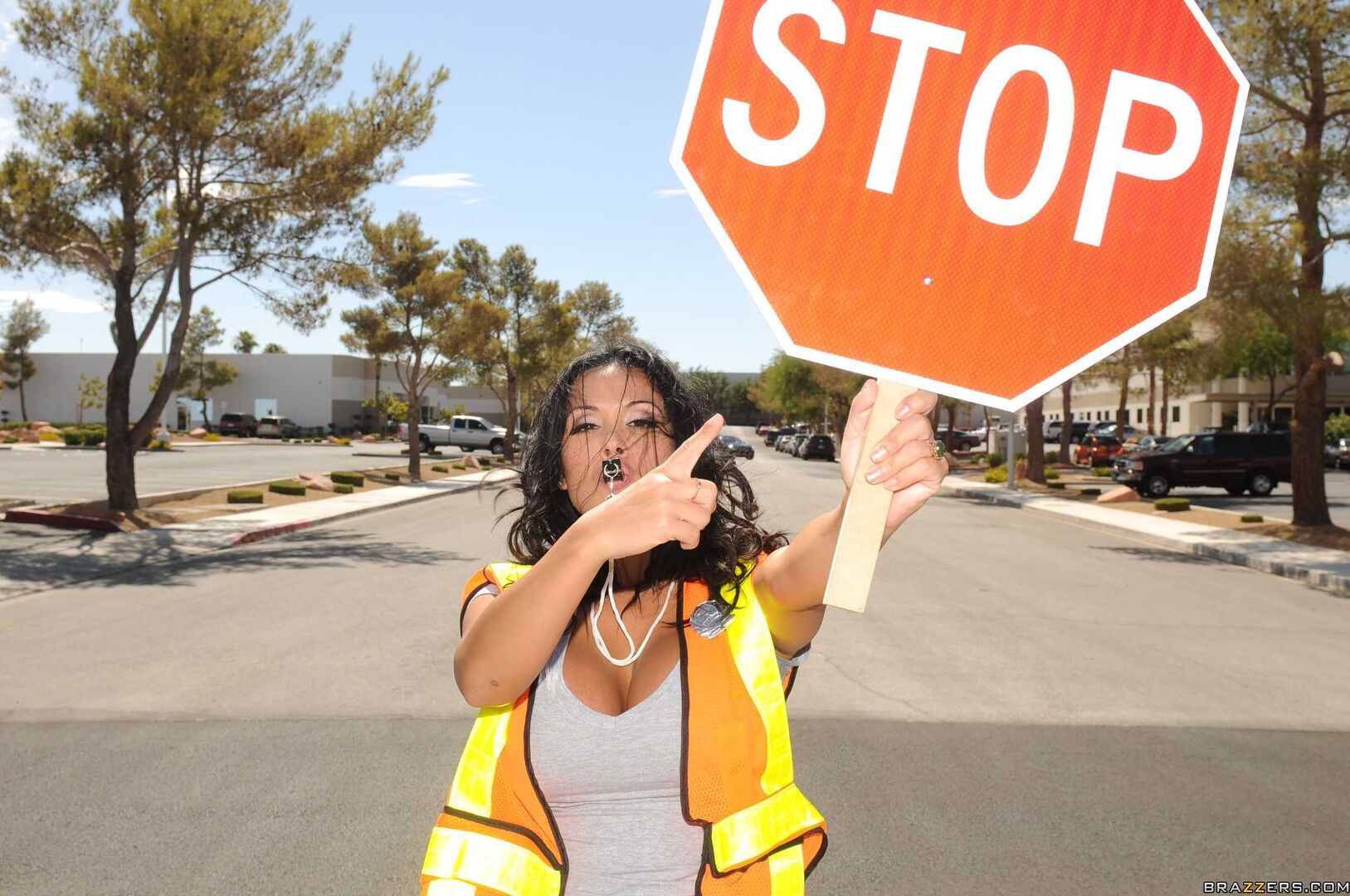 Stop! Crosswalk Tits