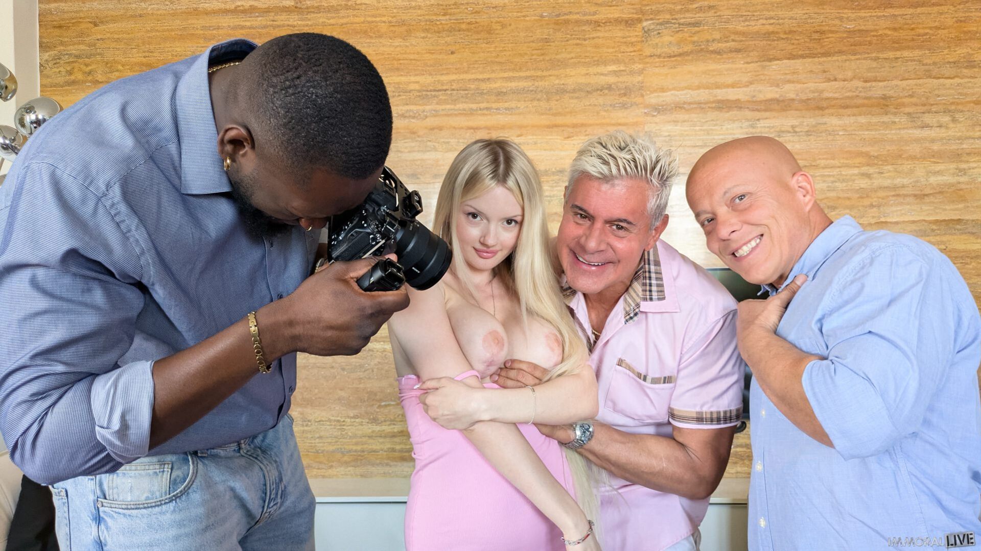 PHOTOGRAPHER UNLEASHES INNER SLUT OF EXHIBITIONIST ANGELICA HEAVEN w SQUIRTING & ANAL ORGASMS