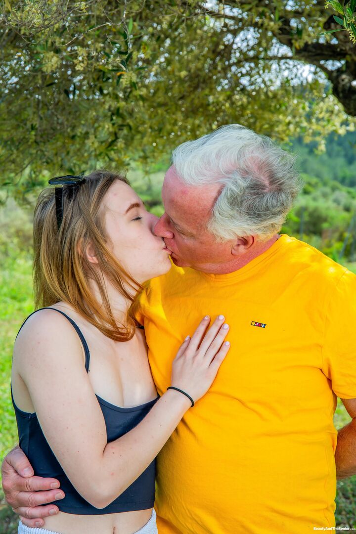 Cute Maya Sinn fucks old Paul Jones