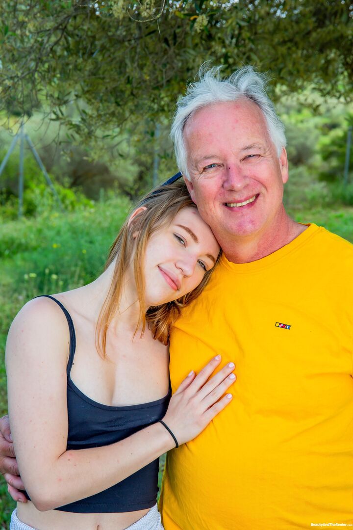 Cute Maya Sinn fucks old Paul Jones