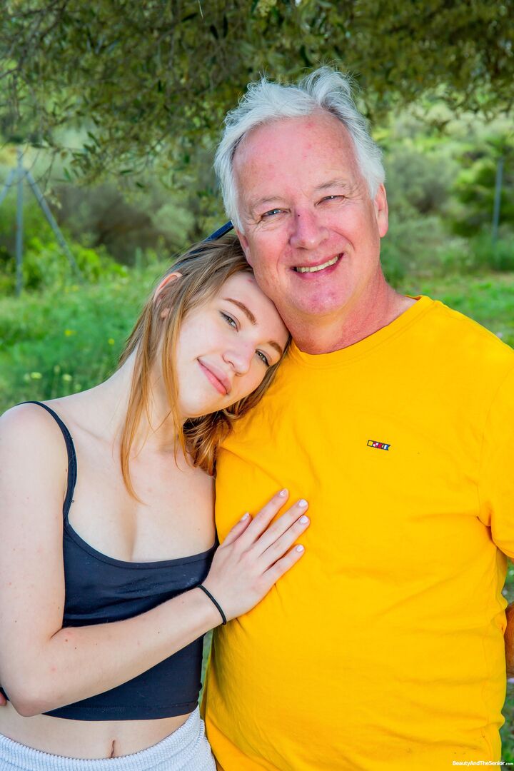 Cute Maya Sinn fucks old Paul Jones