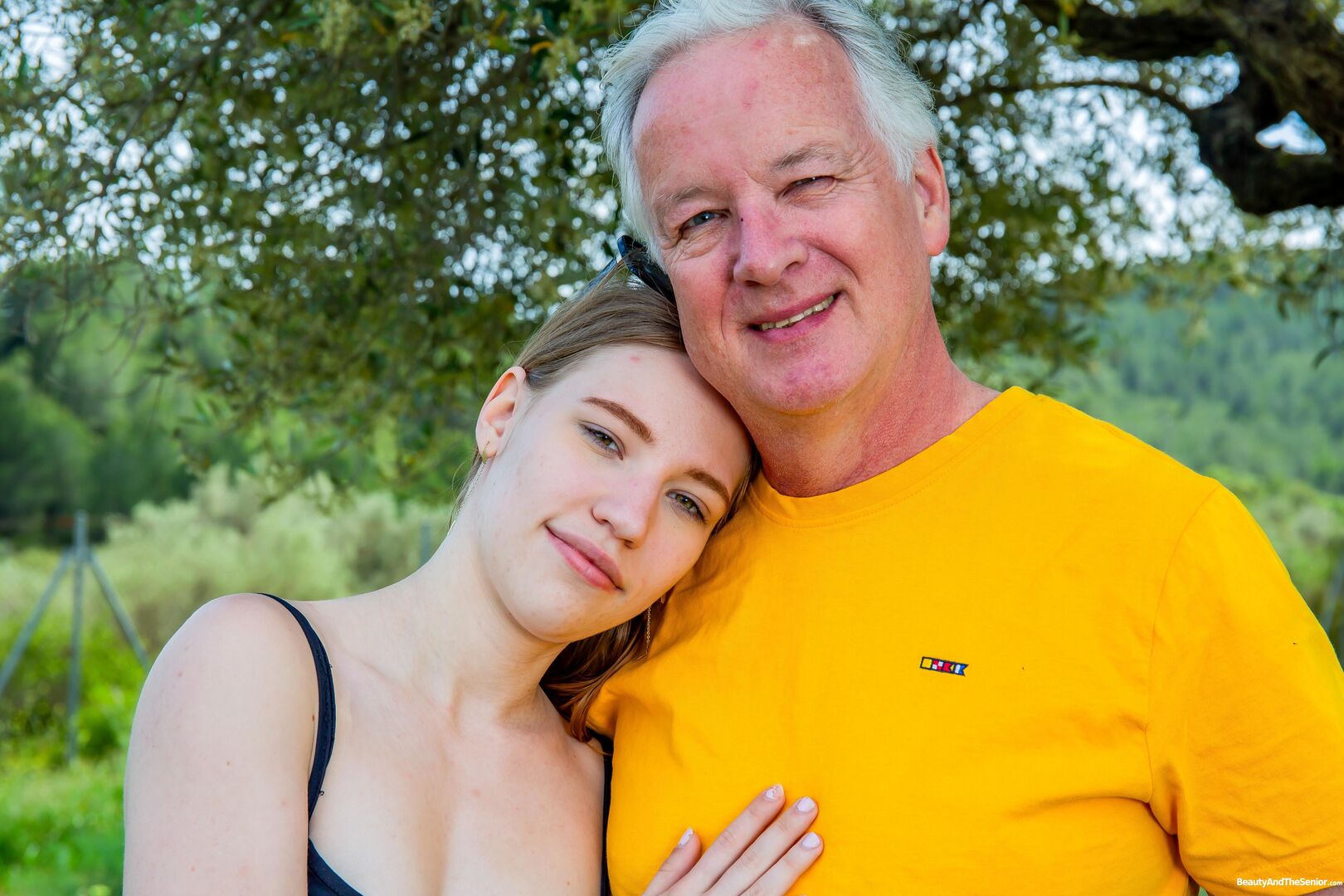 Cute Maya Sinn fucks old Paul Jones