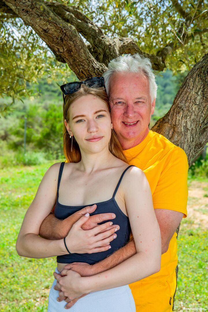 Cute Maya Sinn fucks old Paul Jones