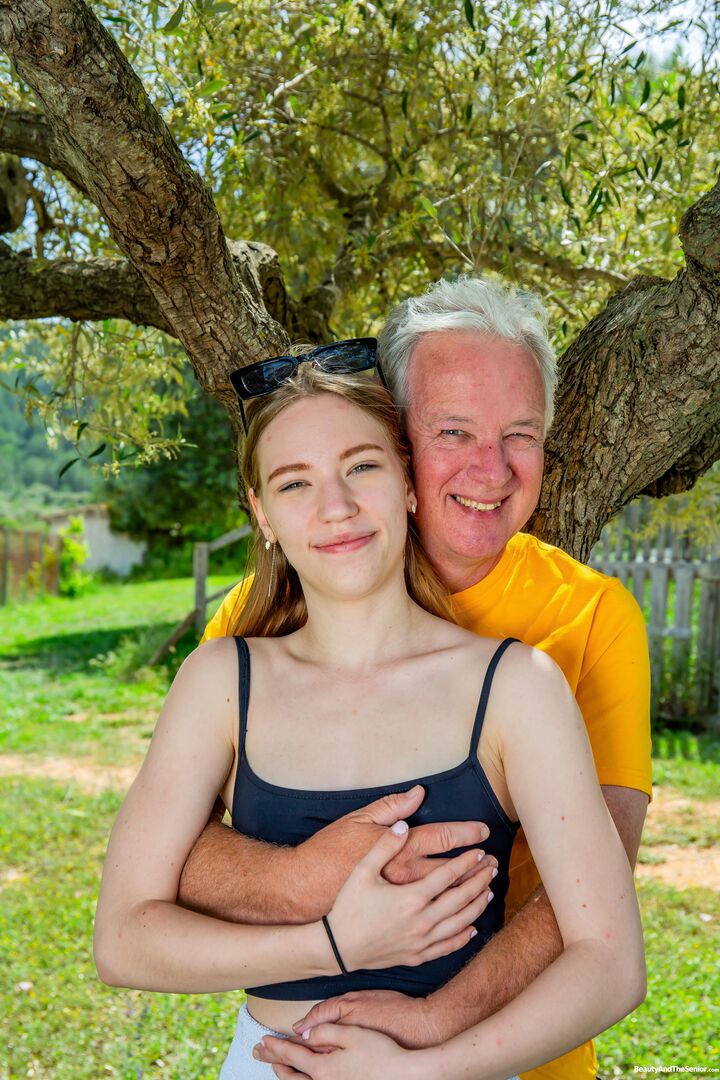 Cute Maya Sinn fucks old Paul Jones