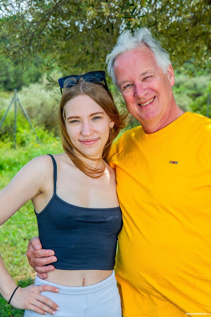 Cute Maya Sinn fucks old Paul Jones