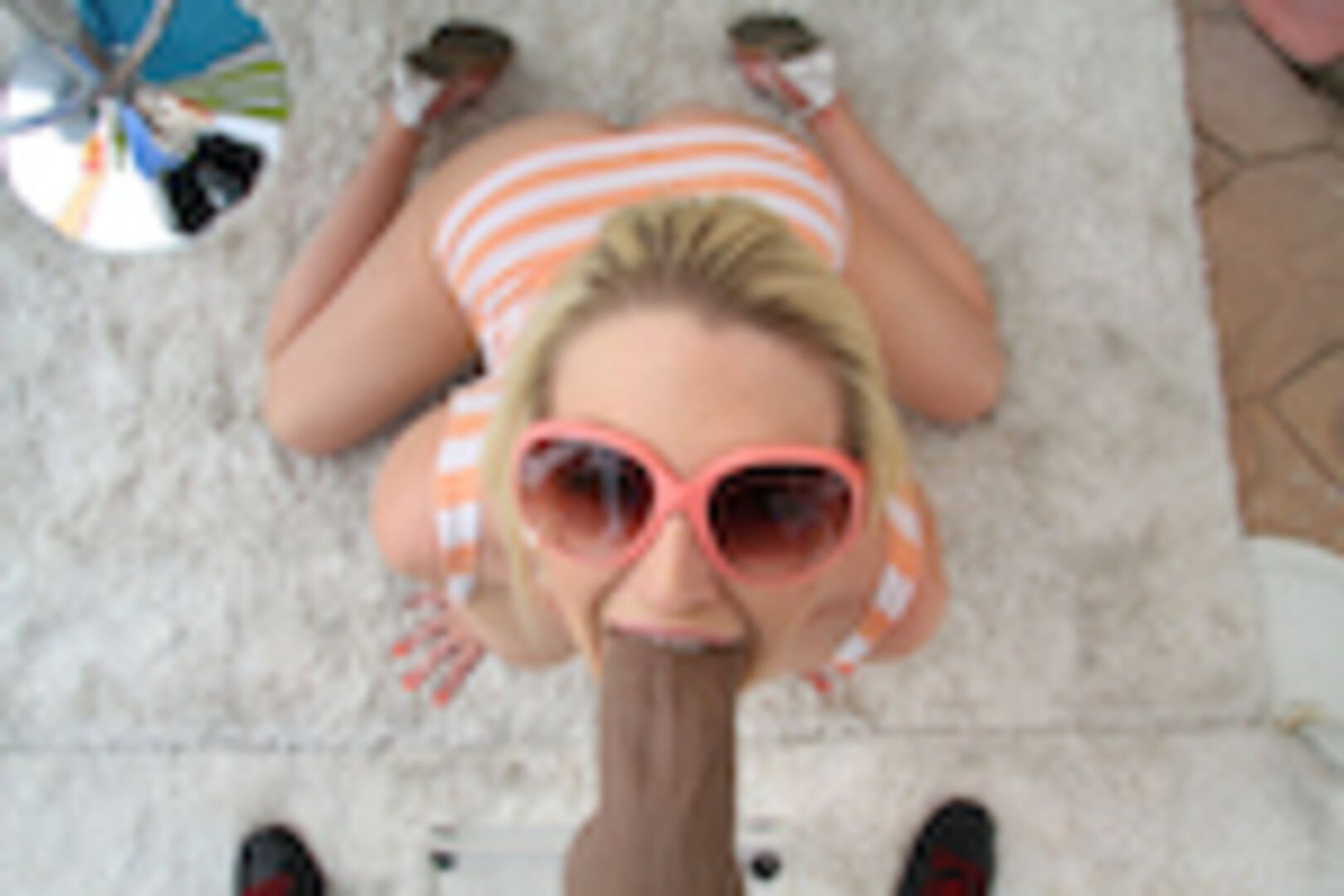 Amazing BJ from this blonde girl