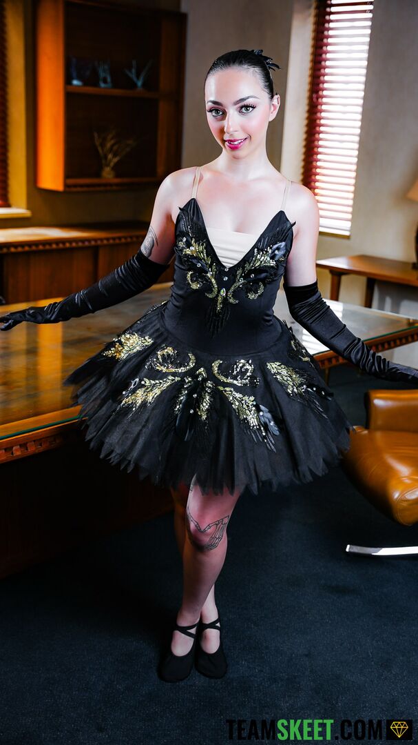 No One is As Flexible As a Ballerina: Raise Her Tutu Skirt and Find Out