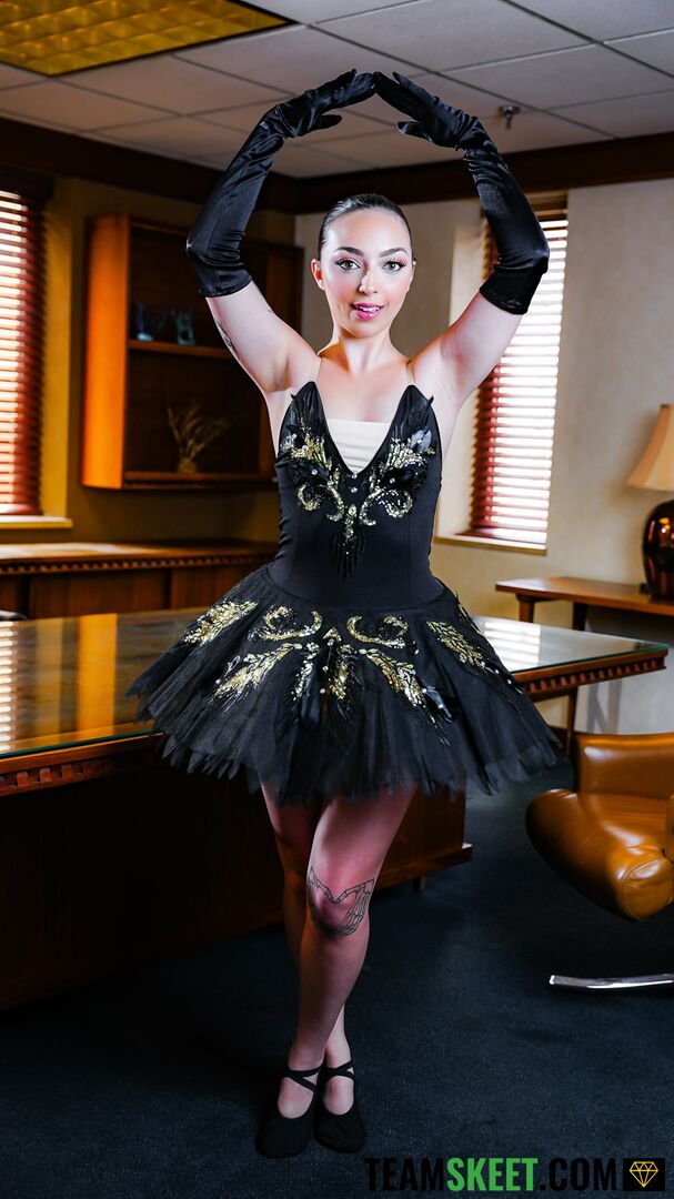 No One is As Flexible As a Ballerina: Raise Her Tutu Skirt and Find Out