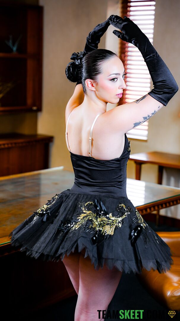 No One is As Flexible As a Ballerina: Raise Her Tutu Skirt and Find Out