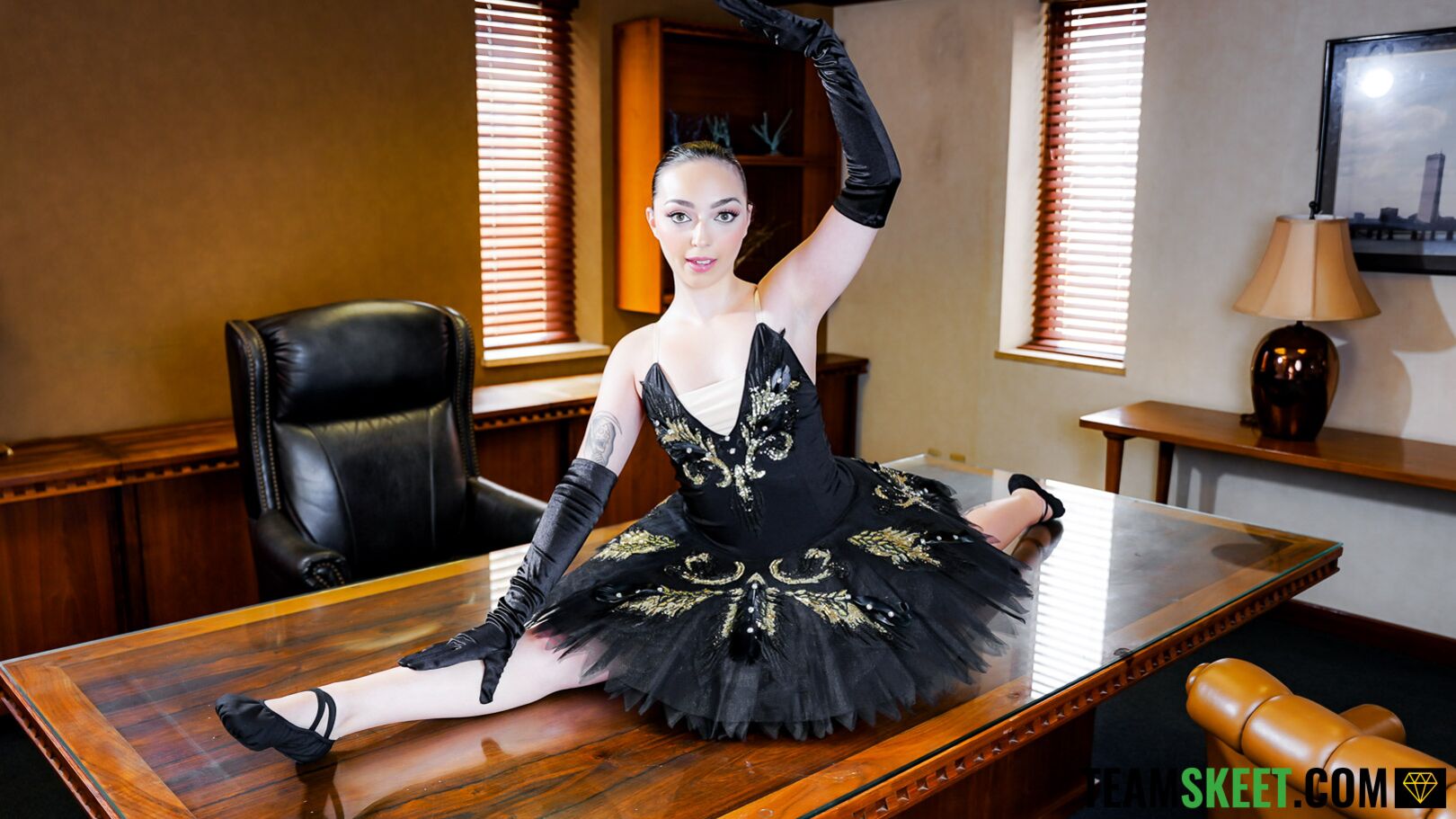 No One is As Flexible As a Ballerina: Raise Her Tutu Skirt and Find Out