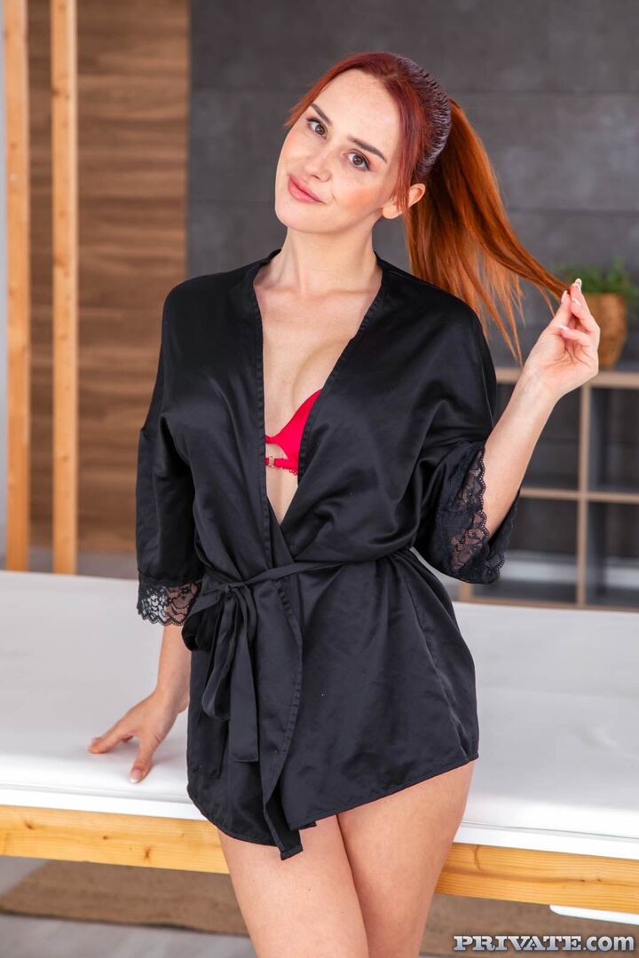 Would you like a happy ending massage? Cara Mella and Norah Juliette will take care of that
