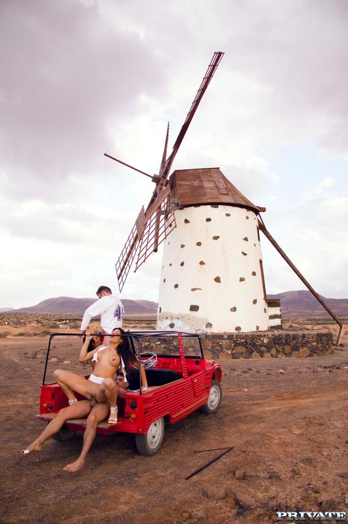 Outback Orgy Starring Natalia Zeta And Sabrina Sweet