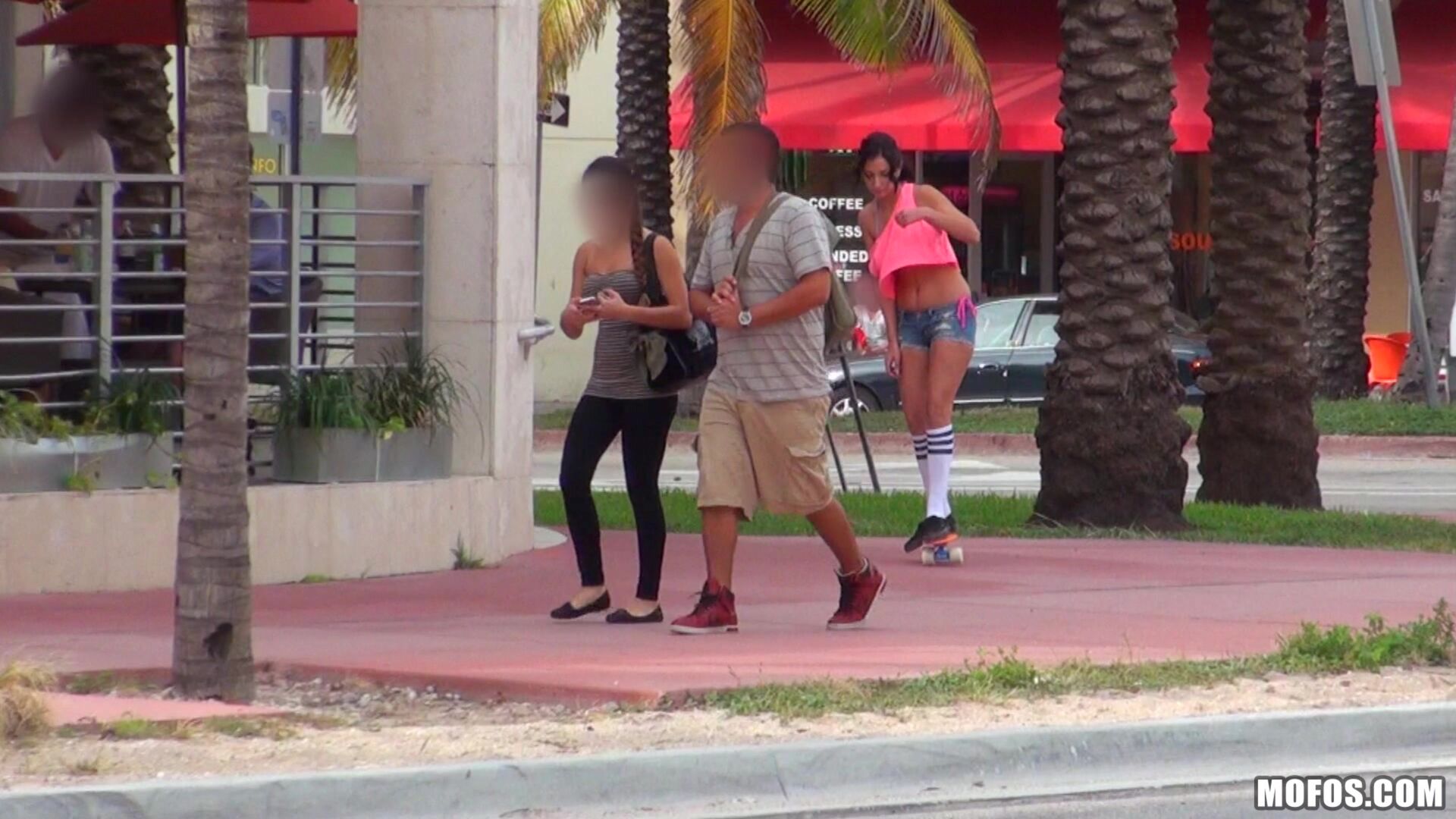 Sexy Skateboarding Teen