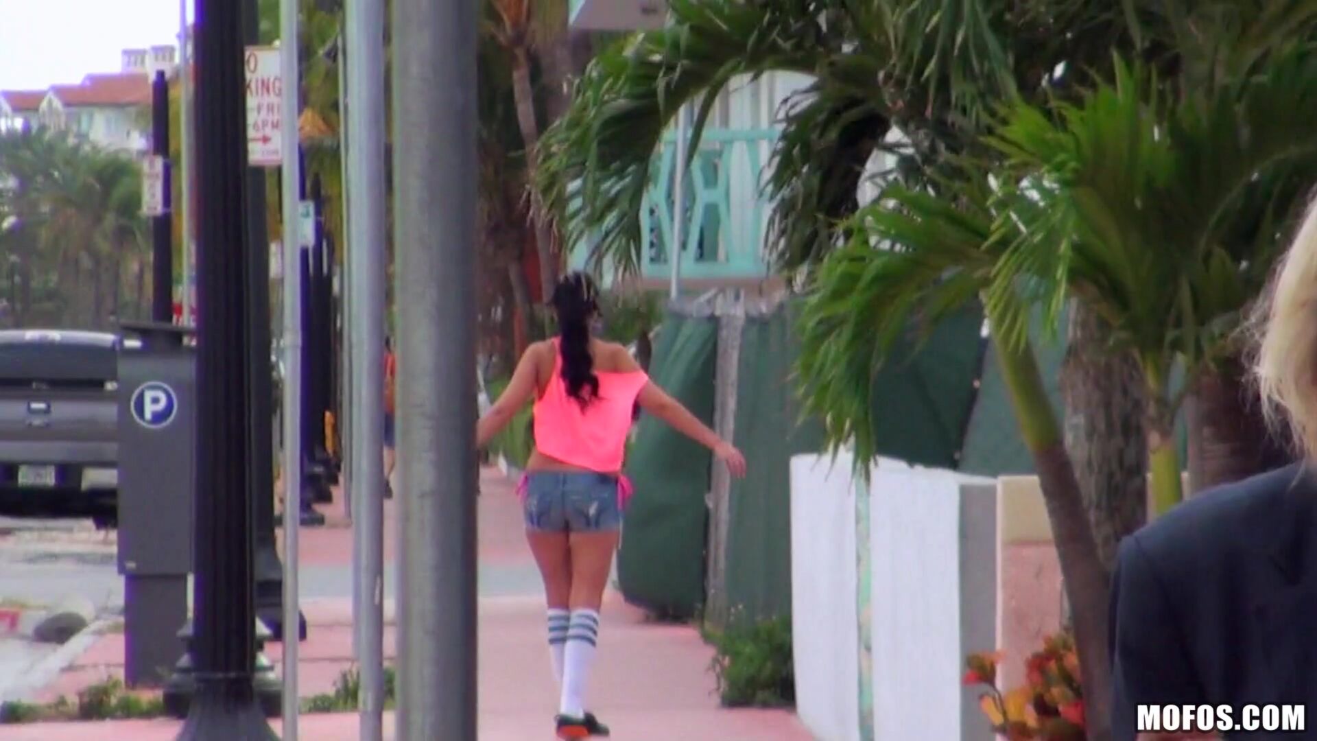 Sexy Skateboarding Teen