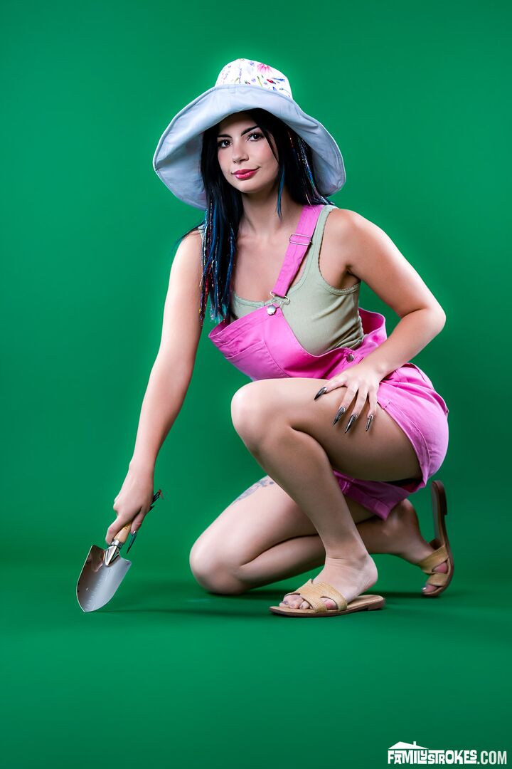 She Won’t Stop Masturbating Until Her Stepbrother Plants His Seed In Her