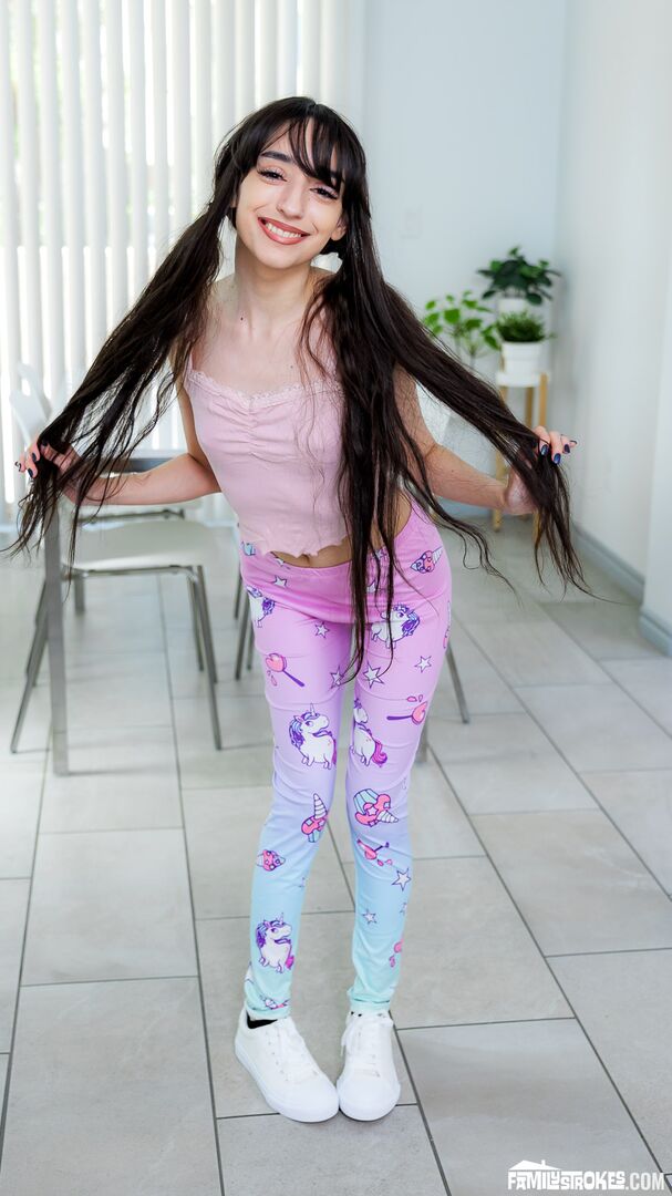 “Your Dick Is the Medicine I Need” Stepdaughter Still Horny After First Time (Ronnie Violet Debut)