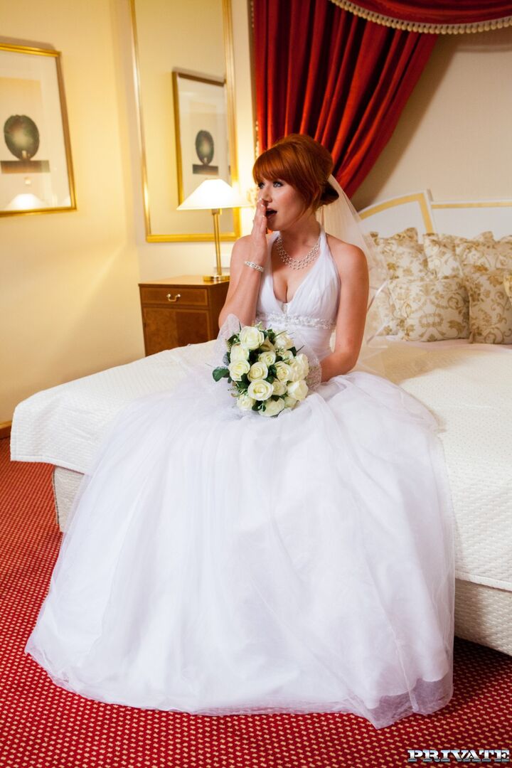 Naughty Redheaded Bride Lucy Bell