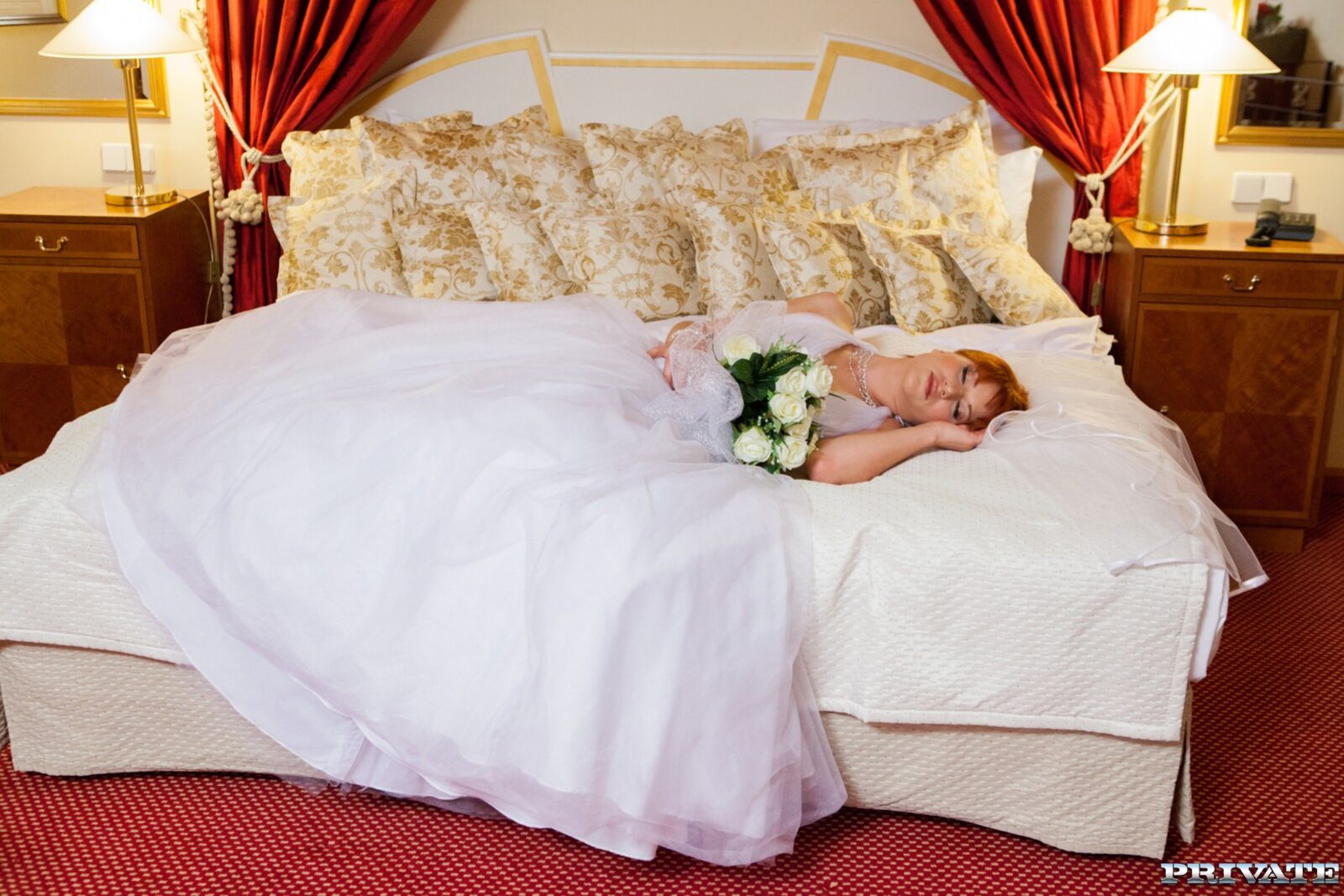 Naughty Redheaded Bride Lucy Bell