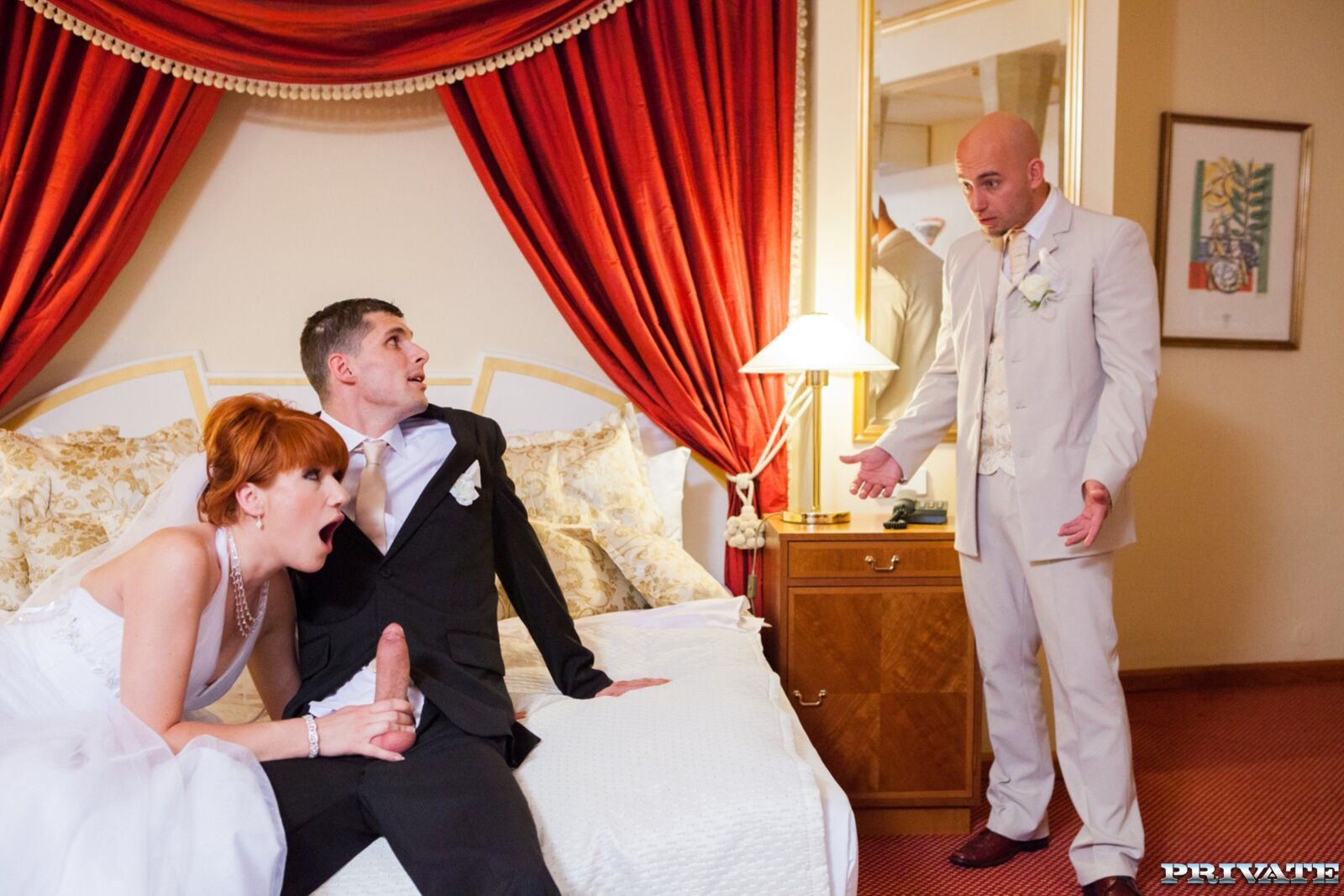 Naughty Redheaded Bride Lucy Bell