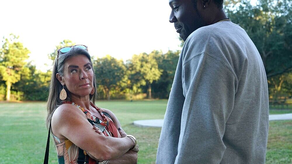 Sexy mom Athena West protects her son from the Bully Coach