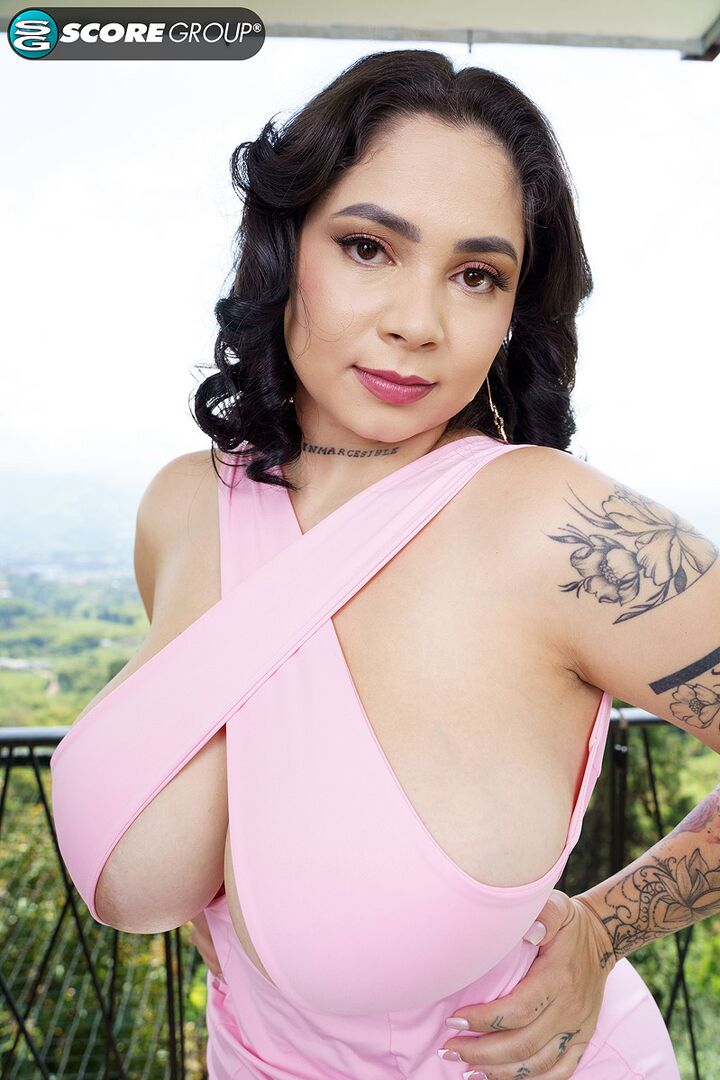 Kim Velez looks naked with her clothes on. Then she takes her clothes off