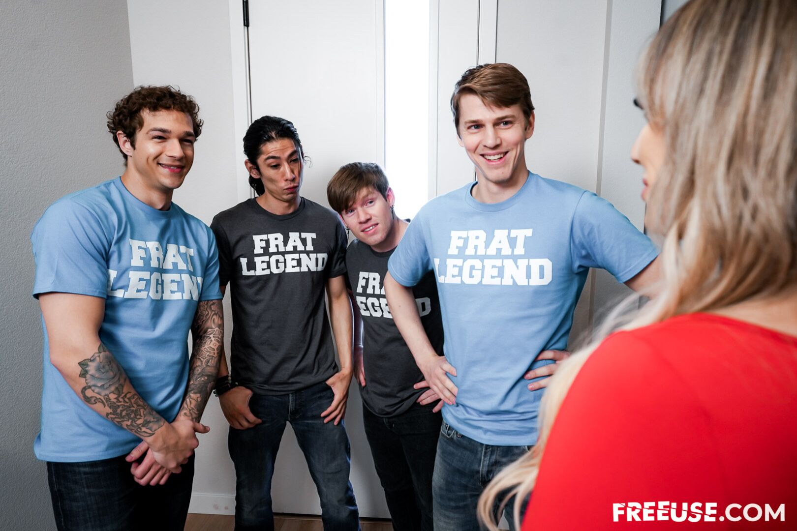 She's the World’s Only Freeuse Realtor! Mia vs. Frat House
