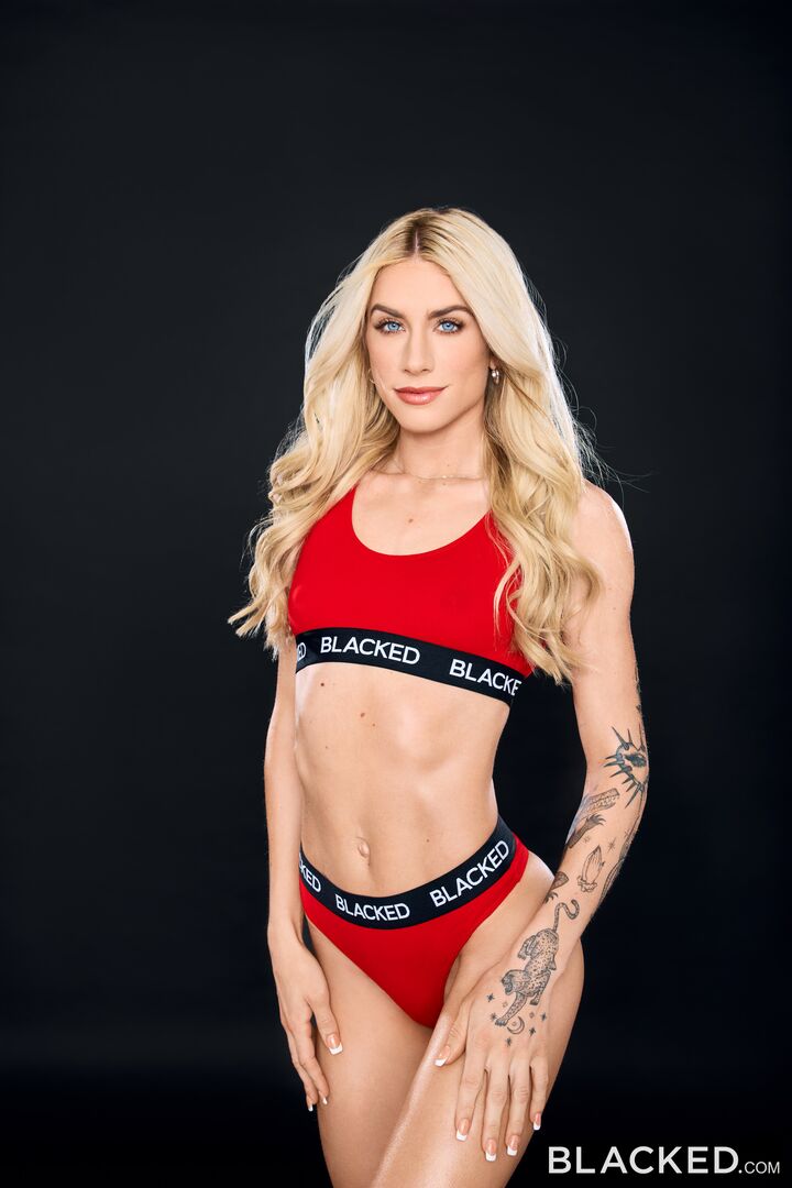 BBC-Crazy Blondes Take Turns Riding A Massive Cock