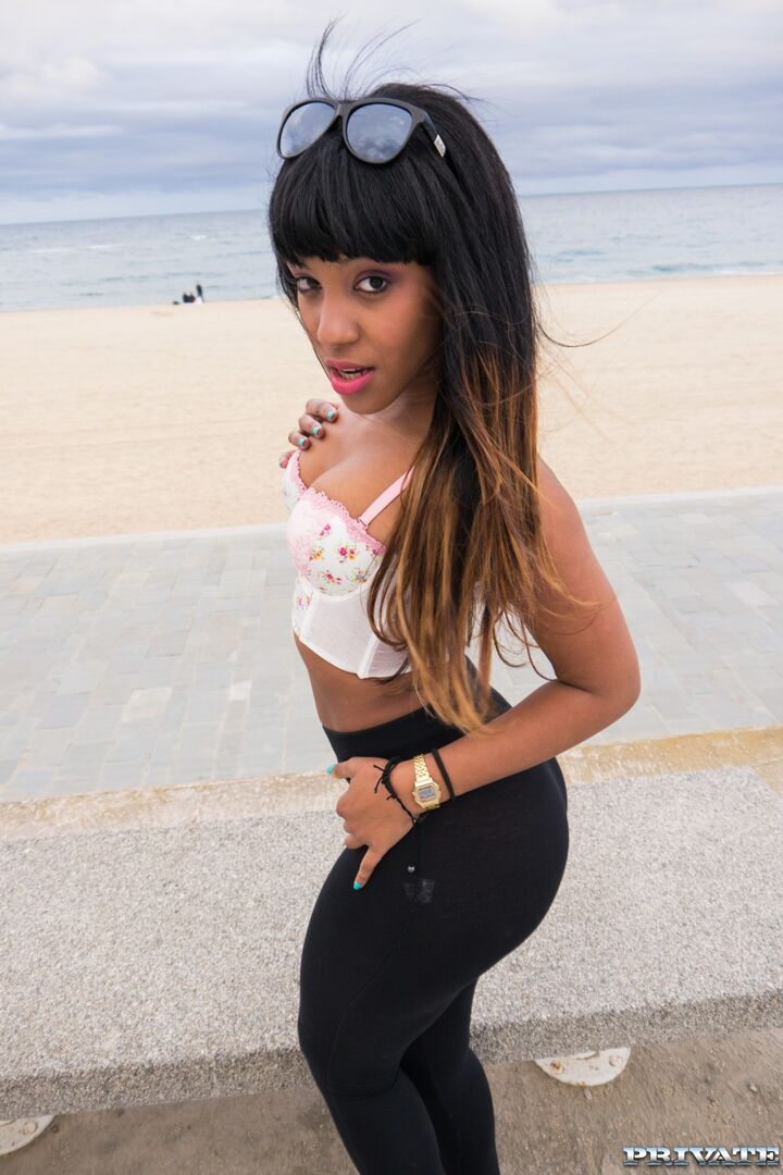 Ebony Noemilk Gets Laid