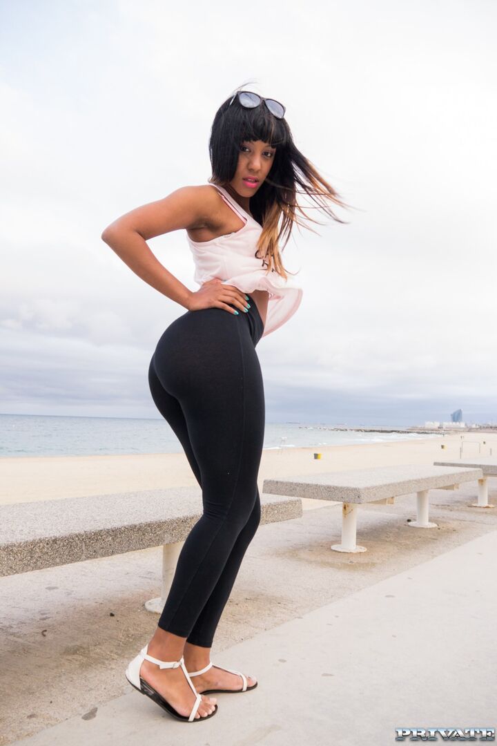 Ebony Noemilk Gets Laid