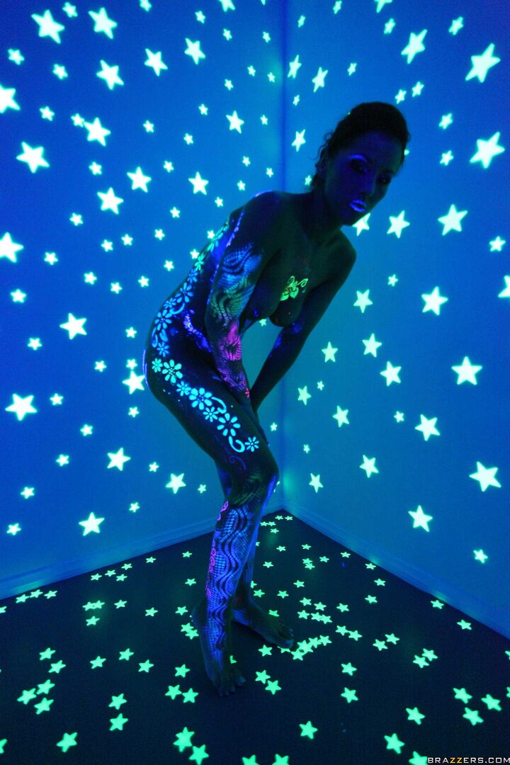 An Angel's Ass Glows In The Dark