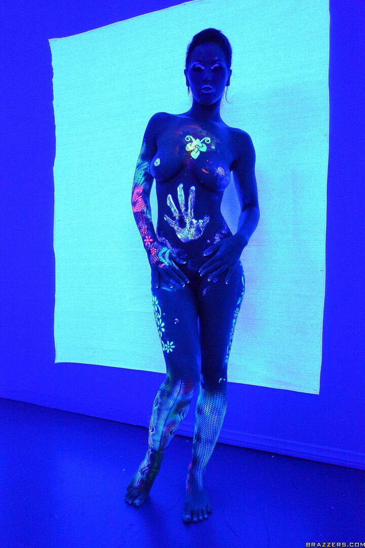 An Angel's Ass Glows In The Dark