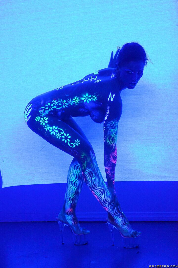 An Angel's Ass Glows In The Dark