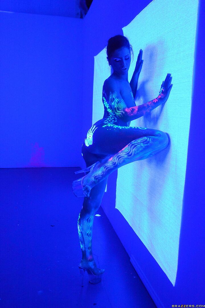 An Angel's Ass Glows In The Dark