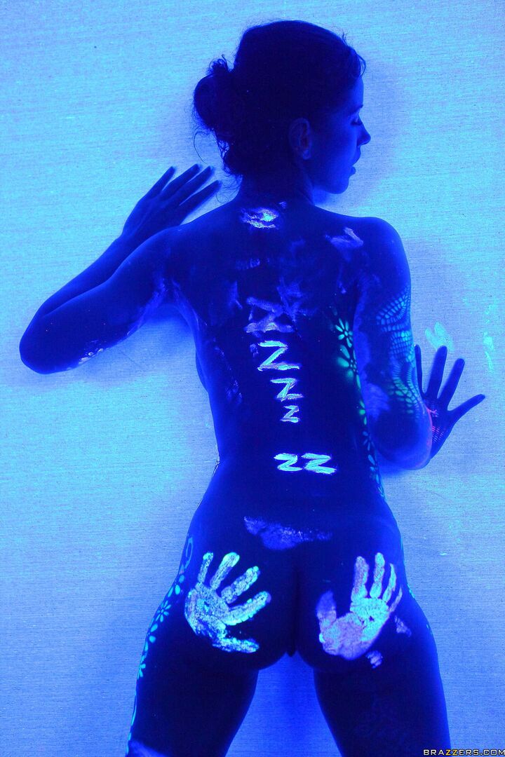 An Angel's Ass Glows In The Dark