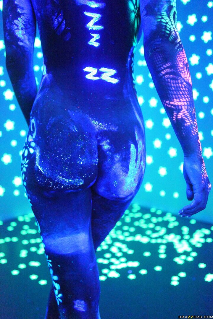 An Angel's Ass Glows In The Dark