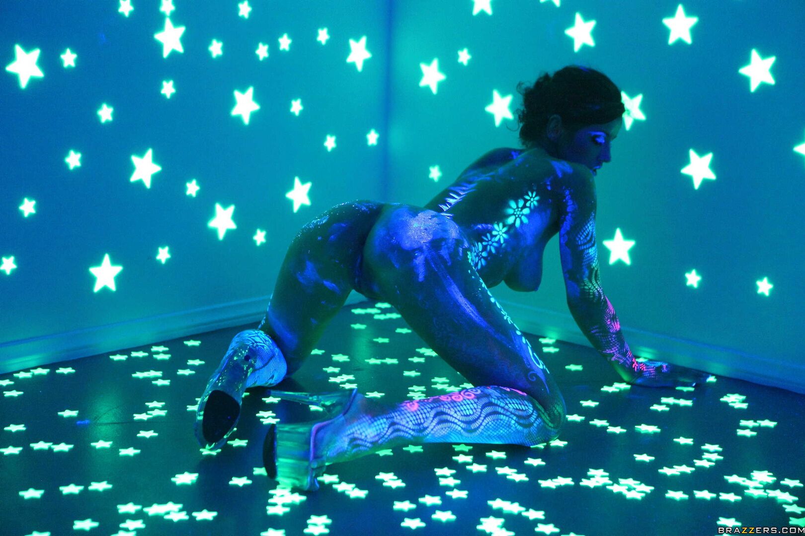 An Angel's Ass Glows In The Dark