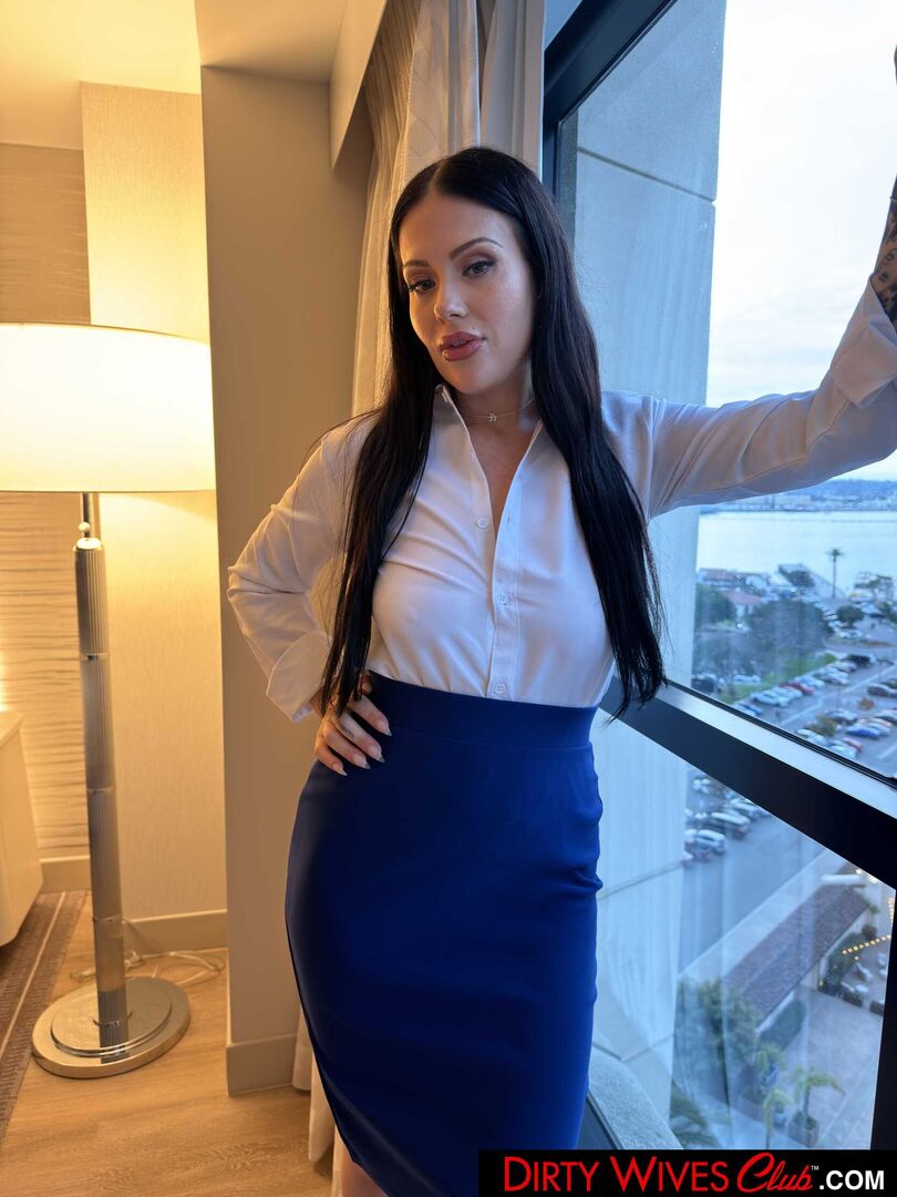 Sexy Wife Victoria Malfoy fucks and sucks another man's cock