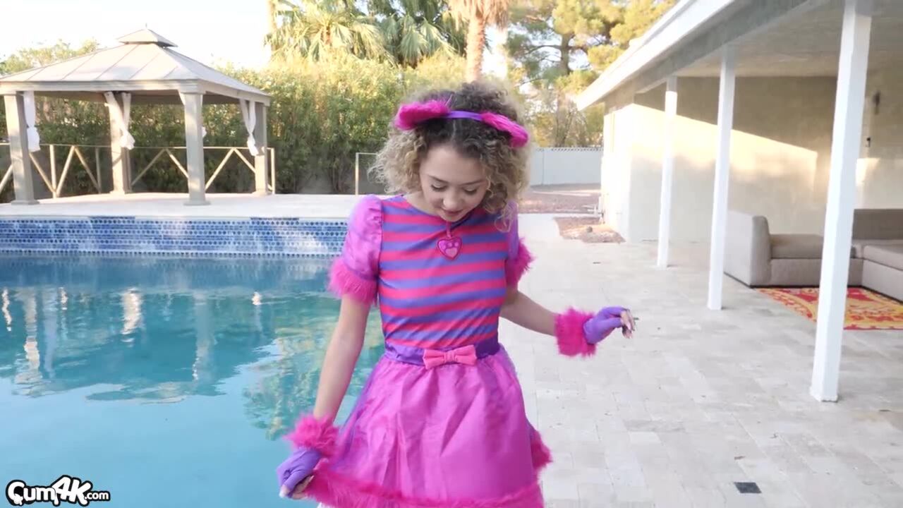 Allie Addison: Pied On Halloween