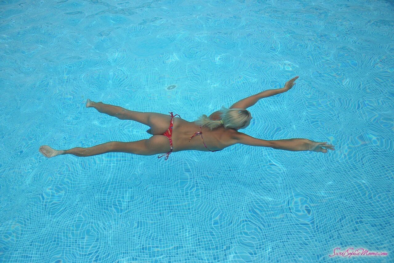 At the poolside