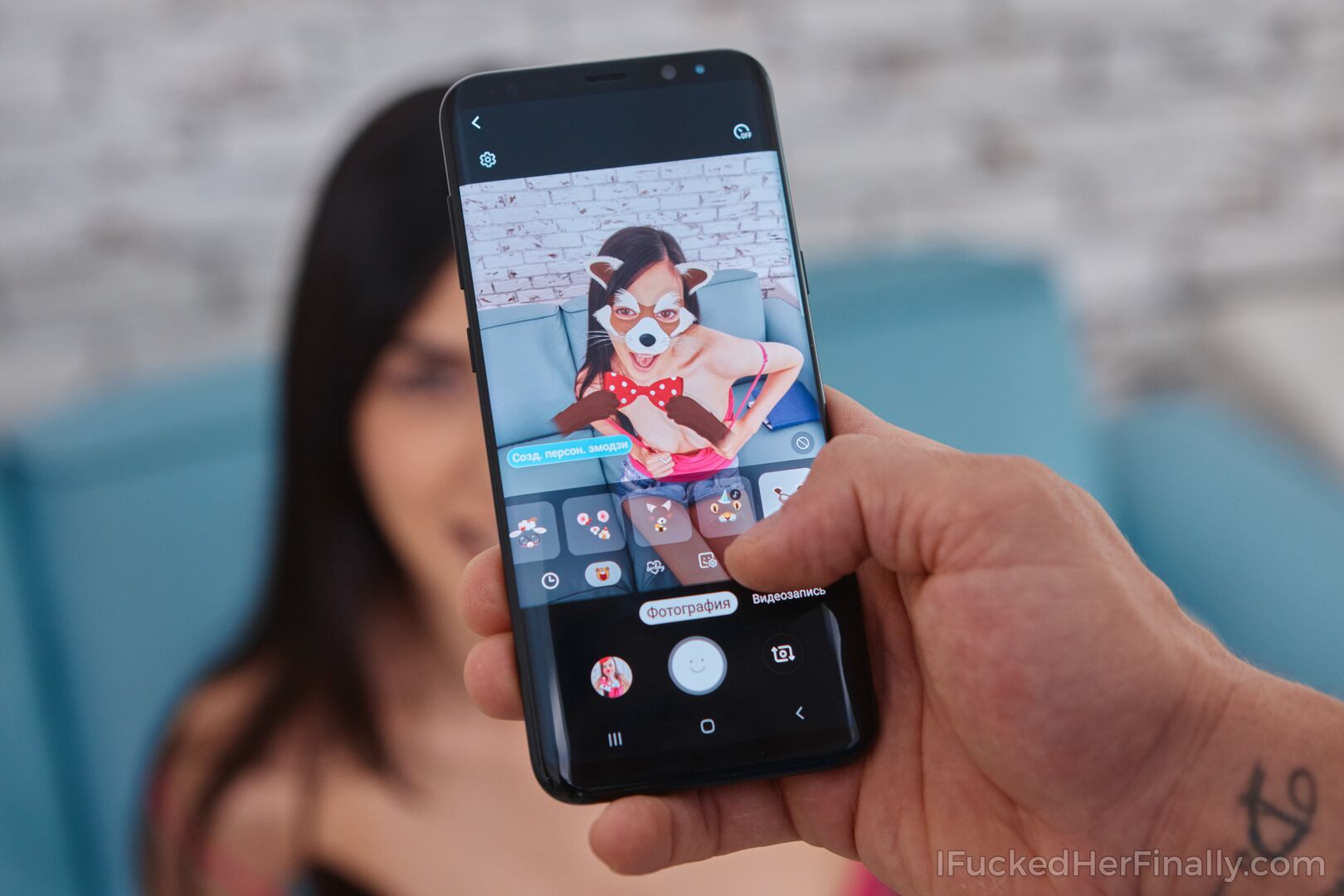 From posing to fucking