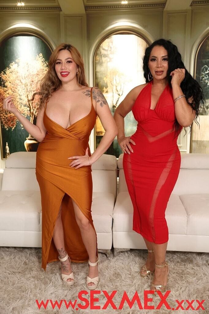 A THREESOME WITH HER HUSBAND'S STEPMOM . Anai Loves Gali Diva