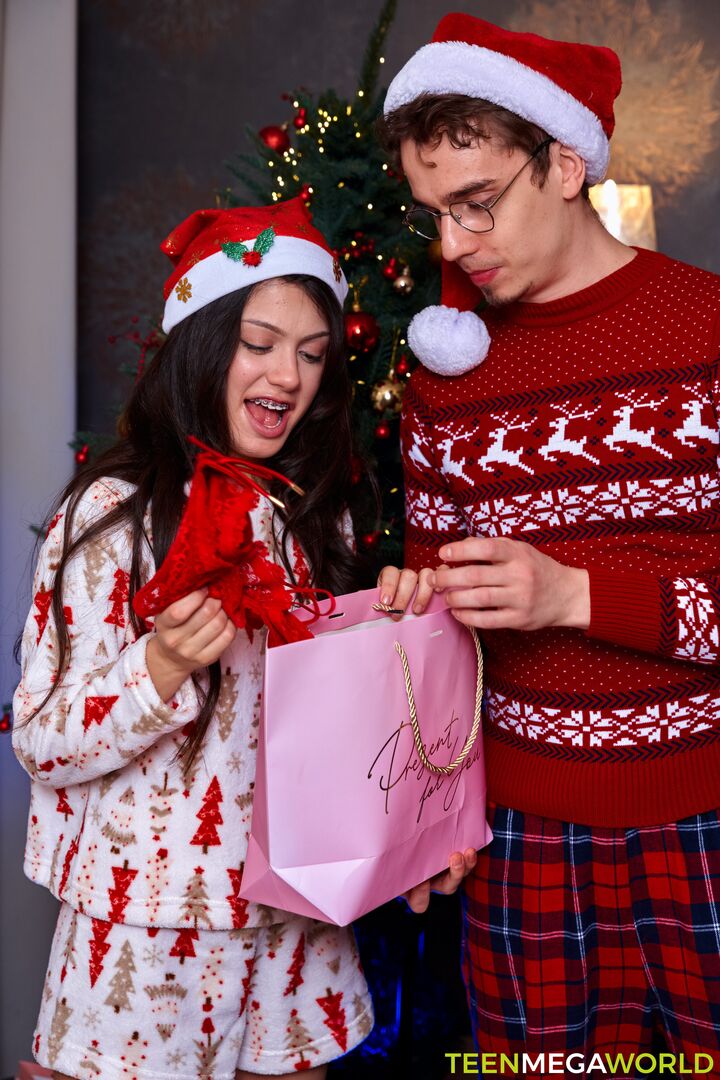 Gifts and sex on Christmas night