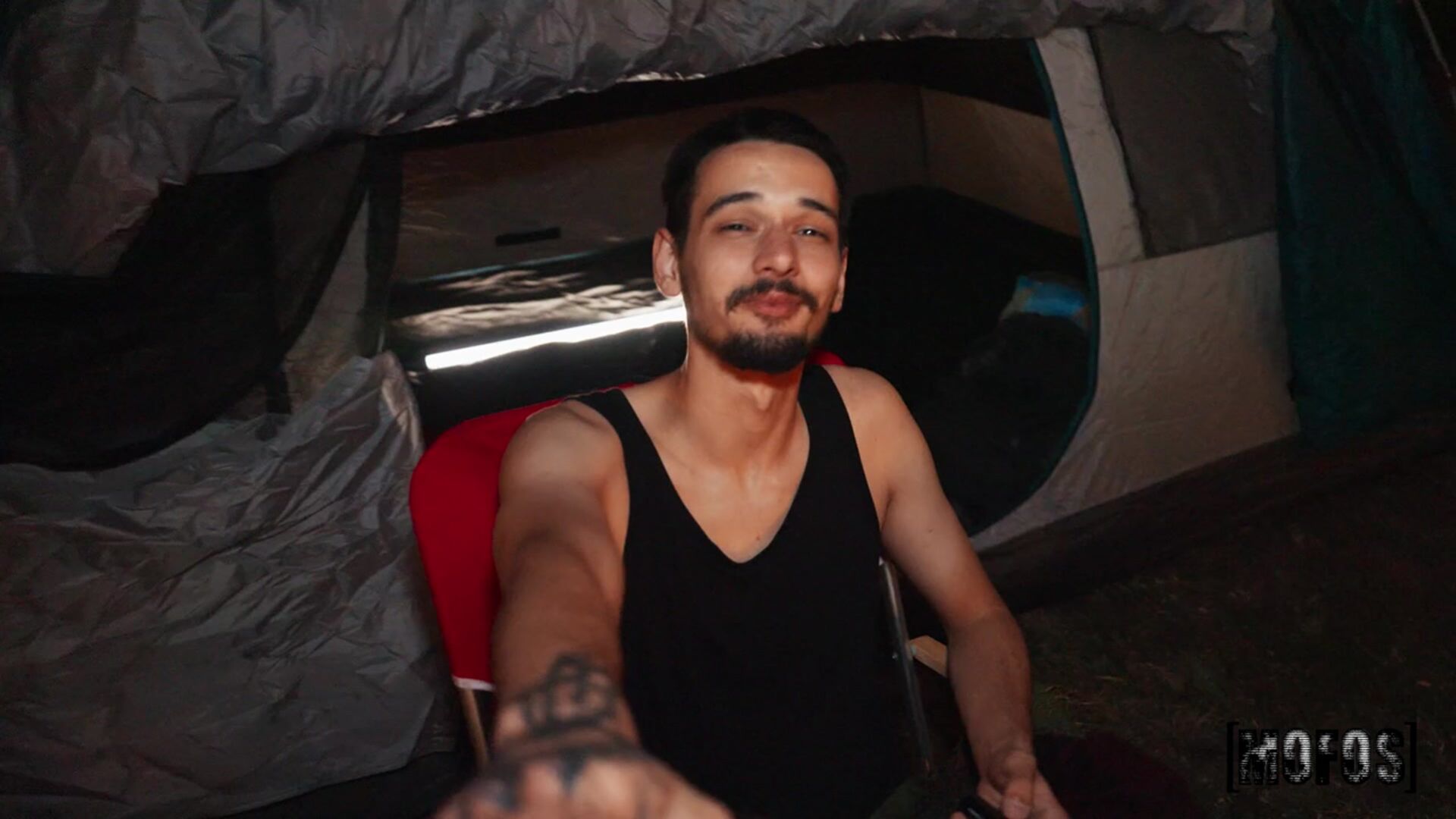 Pitching a Tent for Violet