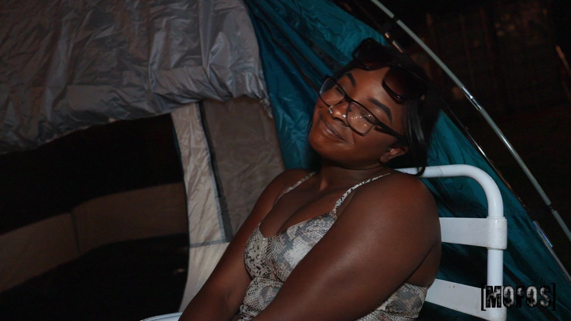 Pitching a Tent for Violet